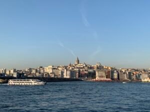 view on galata tower and istanbul
