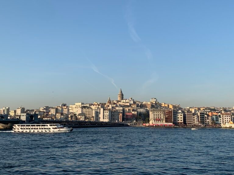view on galata tower and istanbul